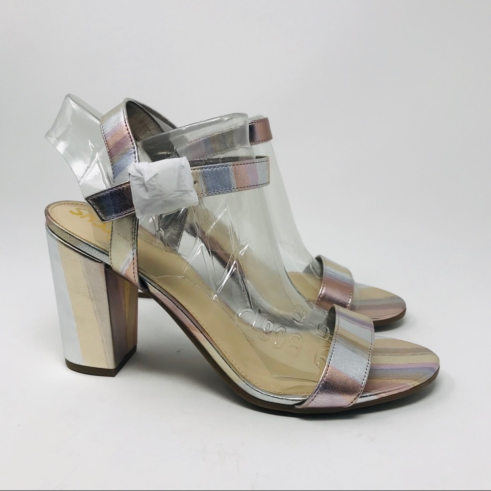 Circus Sam Edelman Esther Metallic Block Heel - Picture 4 of 7